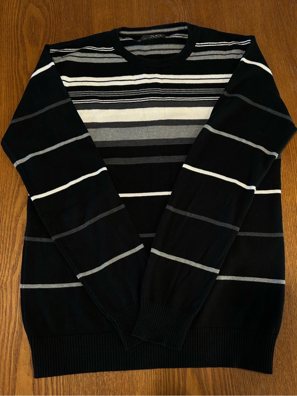 Y2K academia skater preppy crewneck pullover sweater XG men’s medium